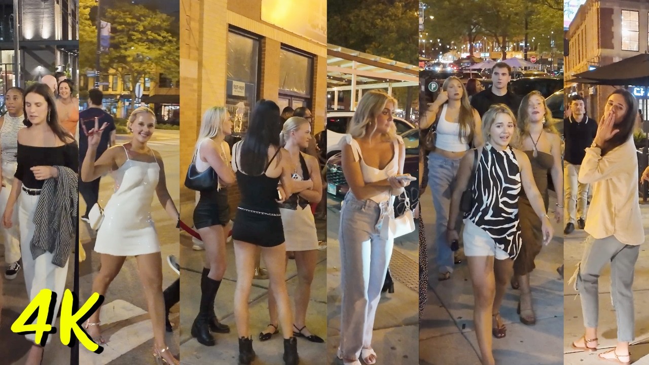 ✨ Friday Night in Chicago’s Fulton Market | Vibrant Streets & Nightlife Walk [4K UHD]