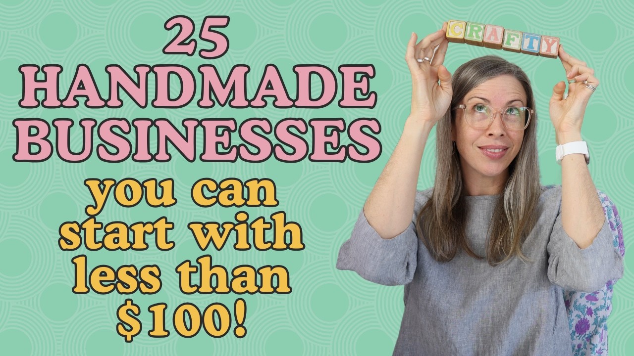 25 profitable handmade business ideas you can start in 2025 for LESS ...