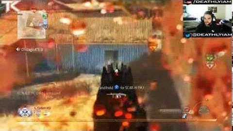 MW2: Mini-Uzi Triple Nuke FAIL || 94-10 on Scrapyard