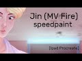 [Ipad procreate speedpaint]: Jin (MV fire)