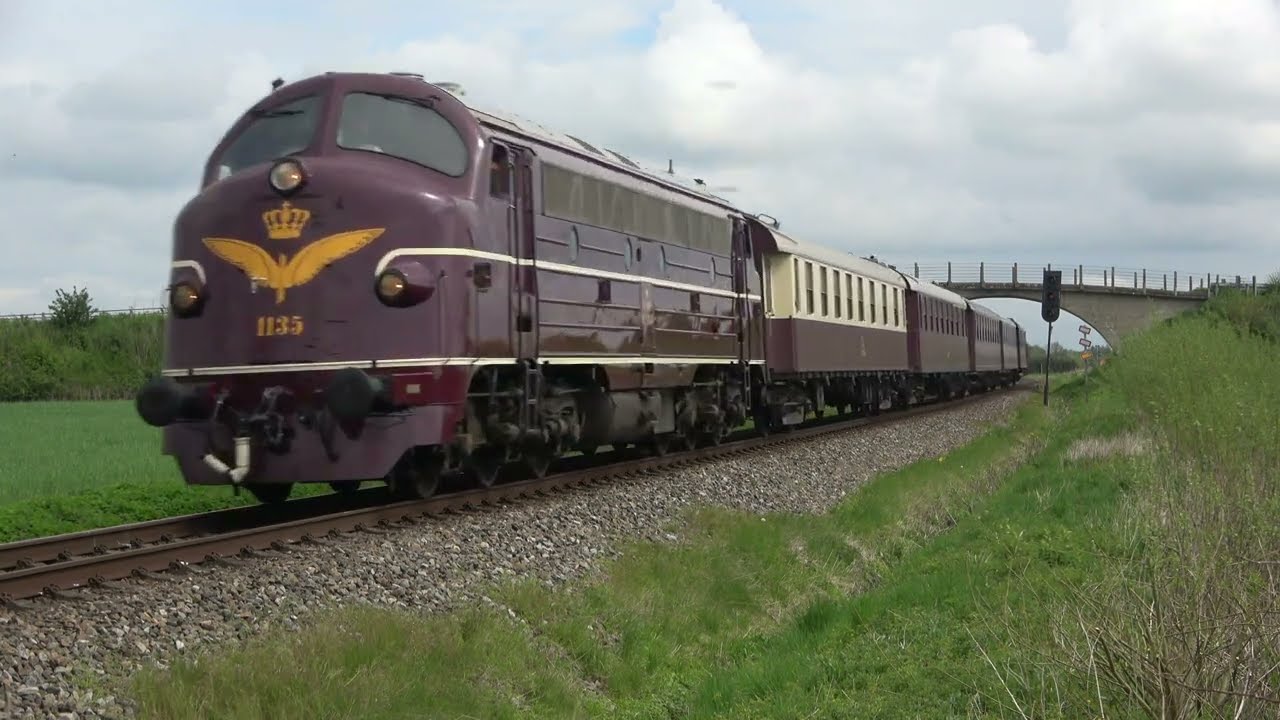 Danmarks Jernbanemuseum DSB My 1135 den 16. maj 2021