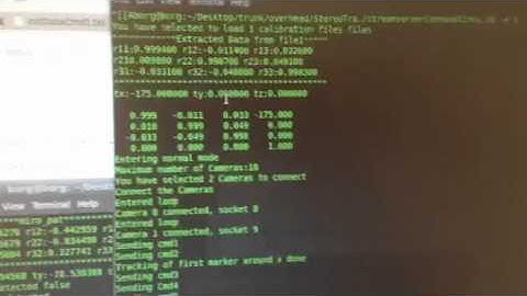 ARToolKit & NXT tracking part 2