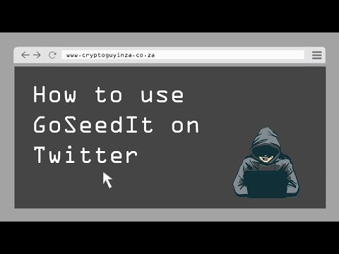 How to Use GoSeedIt on Twitter - Quick and Simple!!