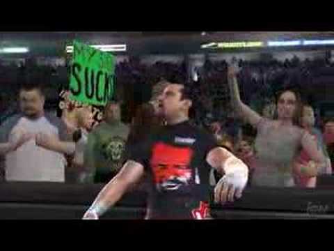 WWE Smackdown Vs. Raw 2008 More Crowd Interaction