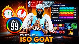 *NEW* BEST 4-WAY ISO BUILD in NBA 2K27! BEST GAME BREAKING BUILD! Best Build 2k27