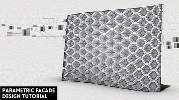 Parametric Facade by Point Attractor |Grasshopper For Architecture Tutorial |