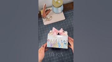 Custom Gable Bags Princesses Theme #customboxes#giftideas t