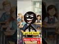 Stickman Got 0 Marks… But His Excuse Was Genius 😂 #shorts #comedy #funny