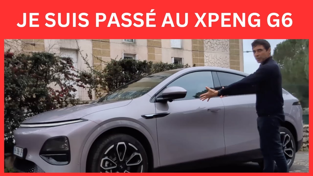 JE PASSE AU XPENG G6 - EST CE LE BON CHOIX ? ROAD TRIP DE 700 KM #xpengg6