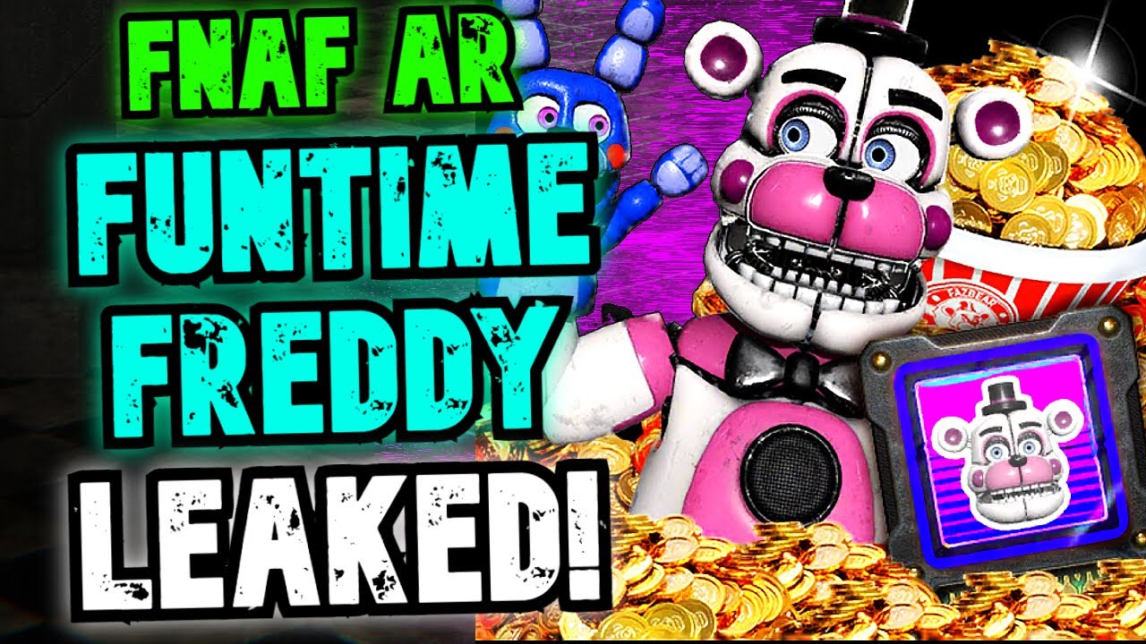 FUNTIME FREDDY IS COMING TO FNAF AR!! (LEAKS) | FNaF AR NEWS - YouTube
