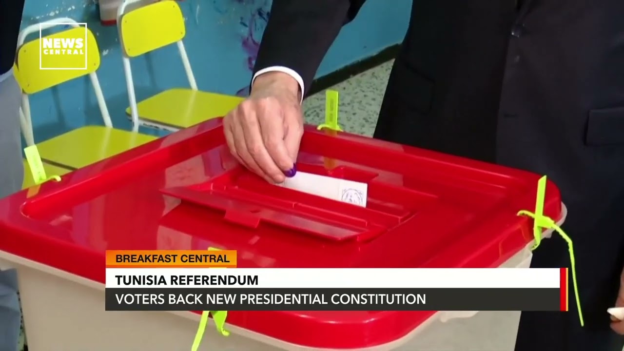 Tunisia Referendum: Voters Back New Presidential Constitution