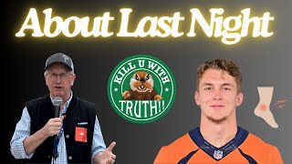 Sanders Sidelined, Avs/Nuggs What’s Next?  KUWT About Last Night...w/DMac