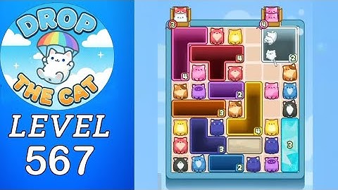 Drop The Cat Level 567 Walkthrough