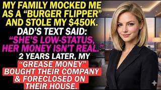 REVENGE STORY: Burger Flipper Buys Dad's Company After He Called Her A Loser