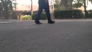 Hardflip 2nd try toe touch