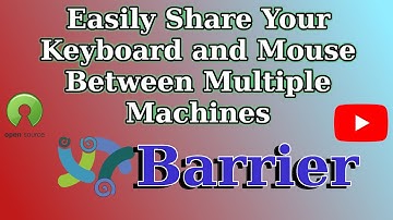 Barrier KVM is an open source software for sharing your mouse and keyboard with multiple machines.