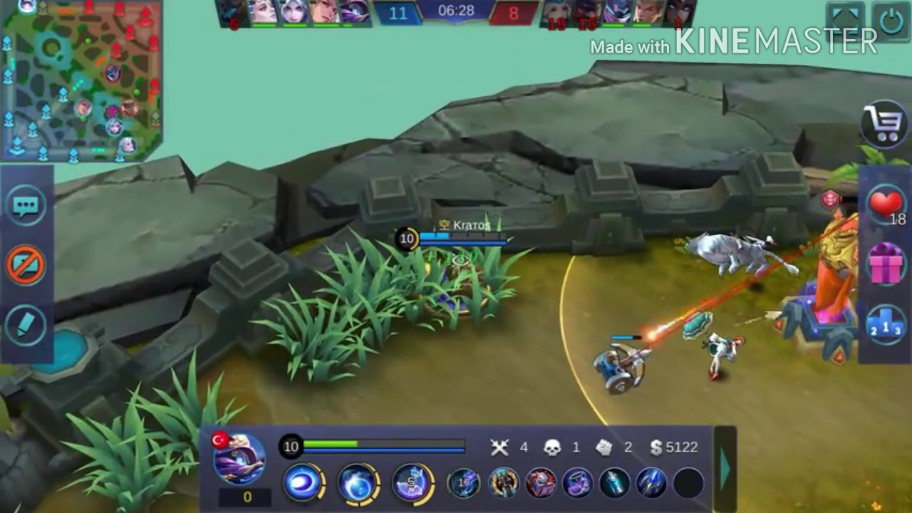 Top Global CYC Kratos GG abis-Mobile Legends