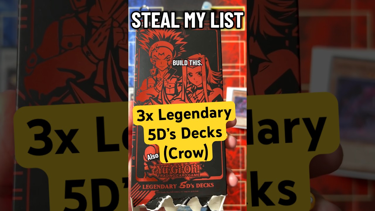 yugioh 5ds crow deck list Duelist Booster Box 36 Packs : Toys & Games Crow Hogan 5ds Anime Themed