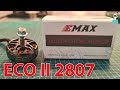 Emax ECO II 2807 - Thrust Tests & Flight Footage