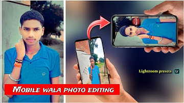 Mobile Click Photo को 2 Minute में Blur kare like DSLR | How to Blur mobile Click Photo like DSLR