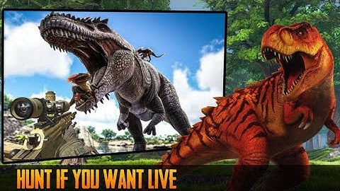 Dinosaurs hunting game 3d shooting  [ 60FPS ] - Android gameplay