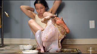 Asmr Ashiatsu Feet Marinate Turkey For Covid Christmas Step Pressure Crush 細語煮腳趾超嫩的醃雞肉按摩腳壓醃漬