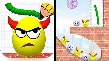 Draw To Smash: Logic Puzzle | All Game Levels 126-150 | Funny Logic Puzzle Gameplay Walkthrough