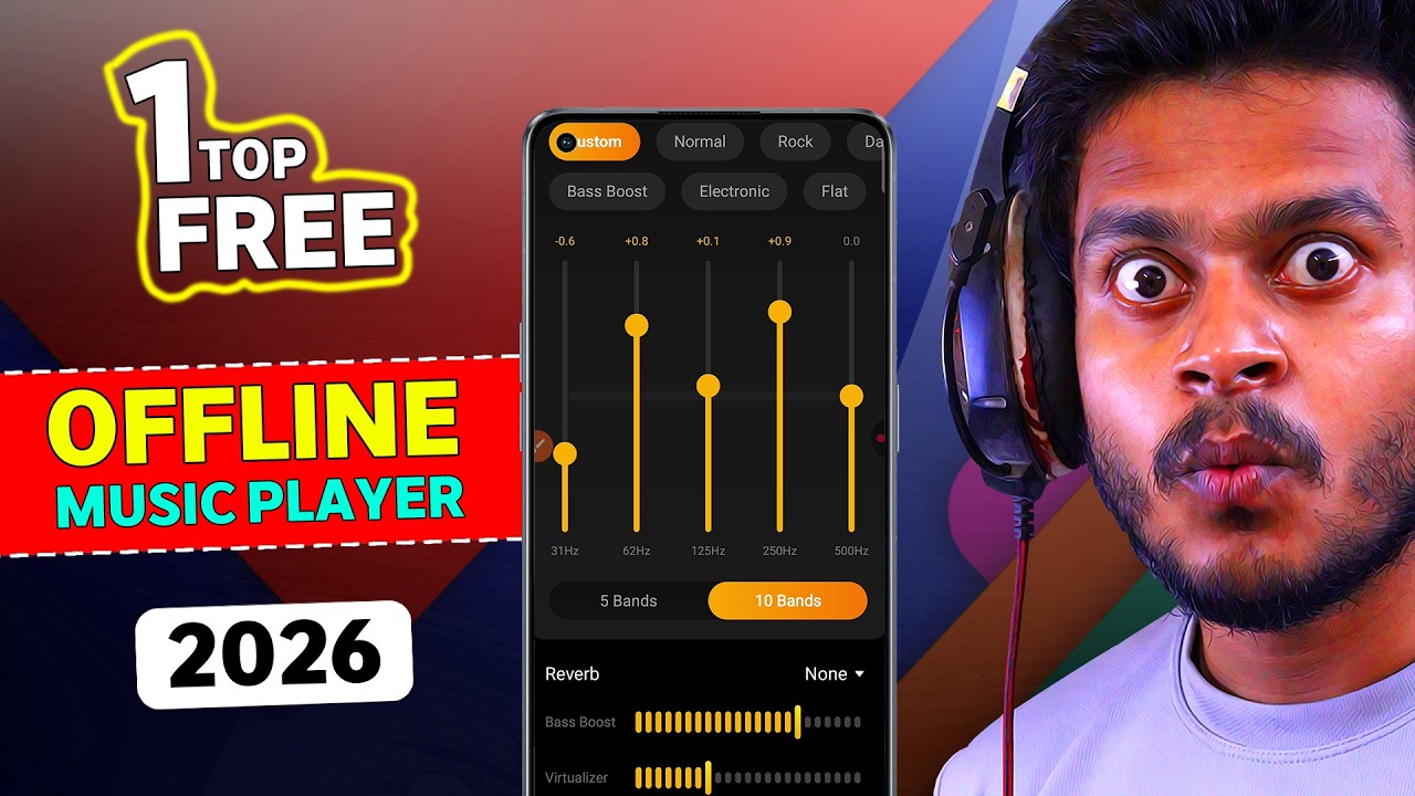 Offline Music App | Best Music Player for Android 2026 - YouTube