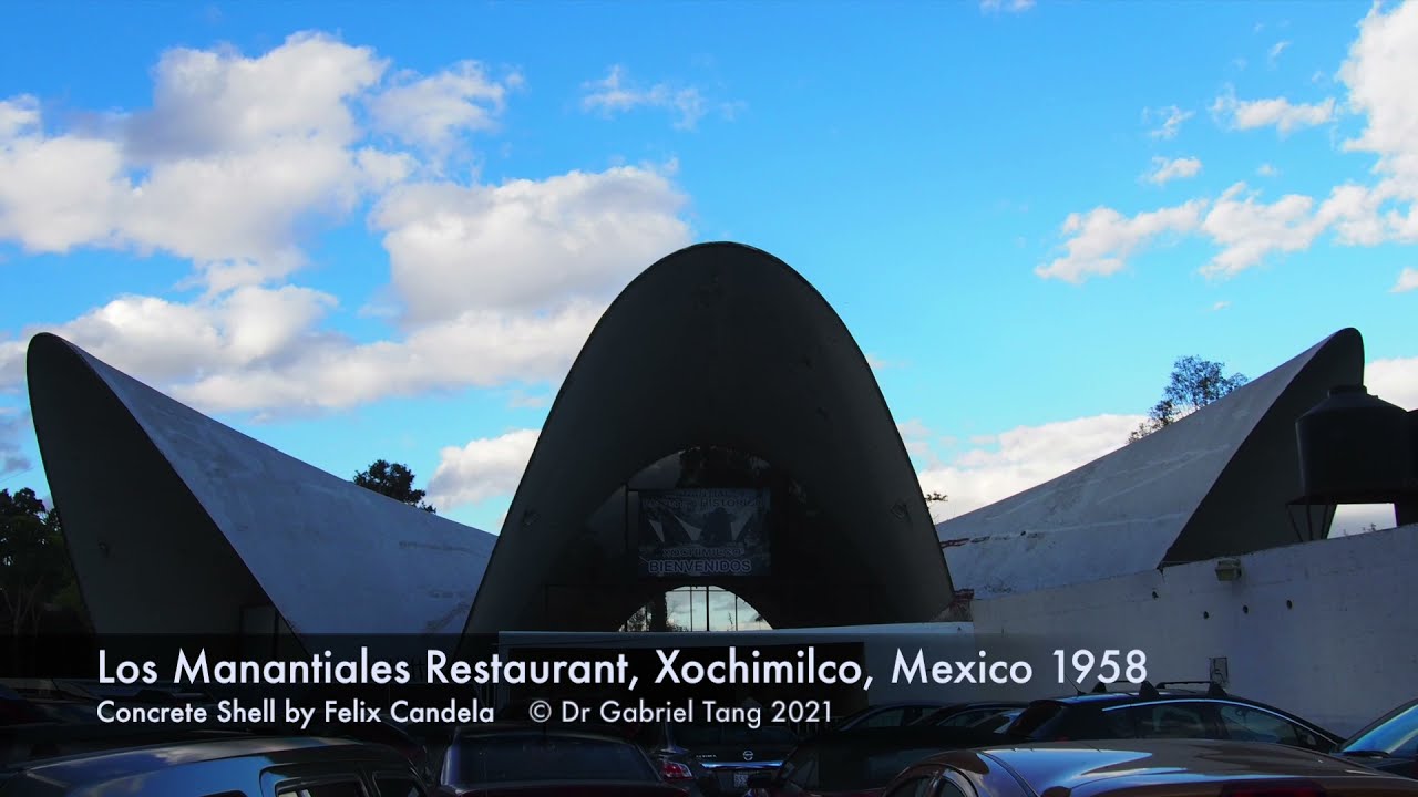 Los Manantiales Restaurant, Xochimilco, Mexico 1958 by Felix Candela ...