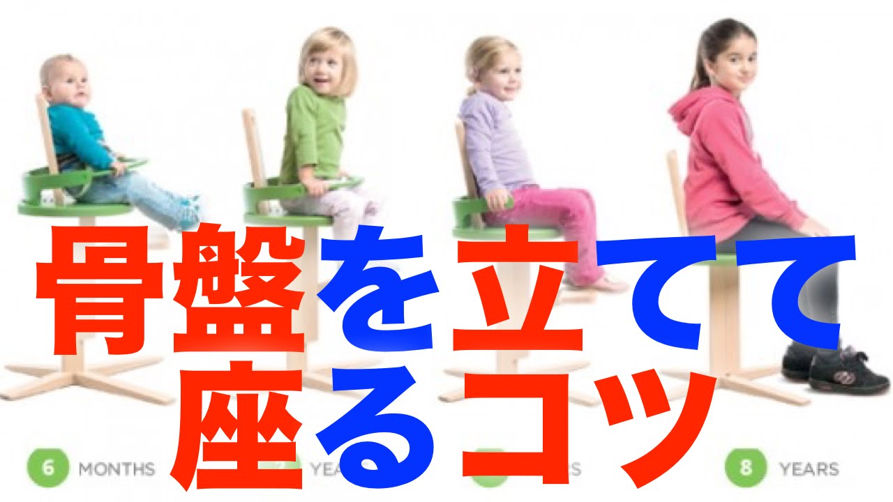 骨盤が 骨盤を立てて座るコツ なぜ立てられないのか ぎっくり腰後の腰痛にも効くよ Youtube