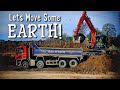 HGV Tipper Driver VS 180 Tonnes of Earth!