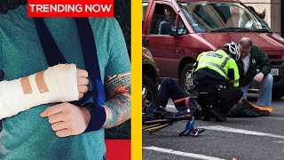 Ed Sheeran breaks arm after being hit by a car in London