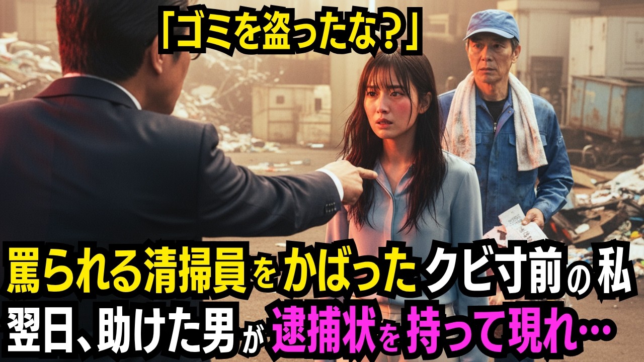 「それ、私です！」クビ覚悟で清掃員を庇った結果→実は特捜部のトップで、汚職編集長の悪事と、父の失踪の理由が暴かれる…