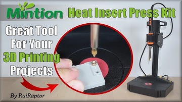 Mintion NUTOPRESS - Heat Insert Press Kit (also for 3D Printing Projects)