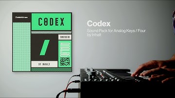 Codex Sound pack for Analog Keys / Four