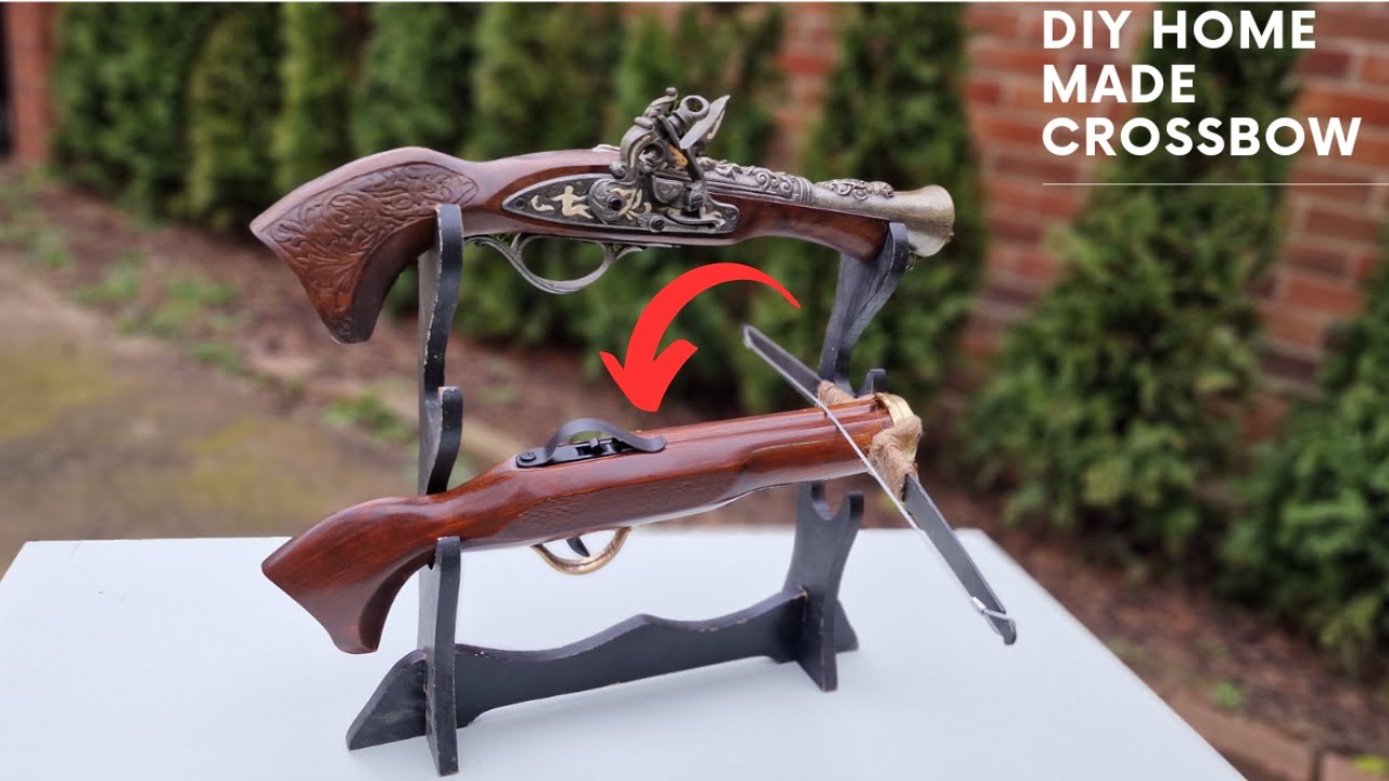 Crossbow Project How to make a Crossbow ( DIY Project ) - YouTube