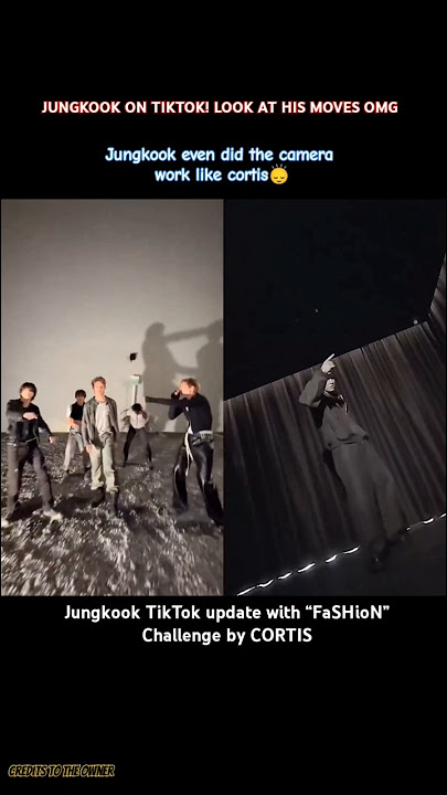Jungkook even did the camera work like cortis🙂‍↕️ dance moves🫶🏻🔥 #jungkook #trending #viral #shorts