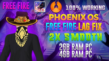 How To Fix Free Fire lag in Phoenix Os | Free fire Lag Fix Video | Phoenix Os | Free Fire | BORSAV