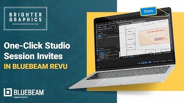 How to Share Studio Sessions in Bluebeam Revu 21 | One-Click Studio Session Invites for PDF Sharing