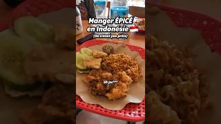 Manger ÉPICÉ en Indonésie ?? indonesia streetfood vlogvoyage