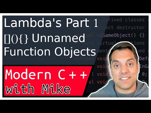 Video: Mis on C++ lambda?