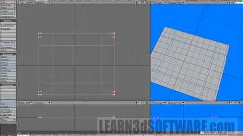 Lightwave Tutorial -Sub-D Modeling Basics Part 2