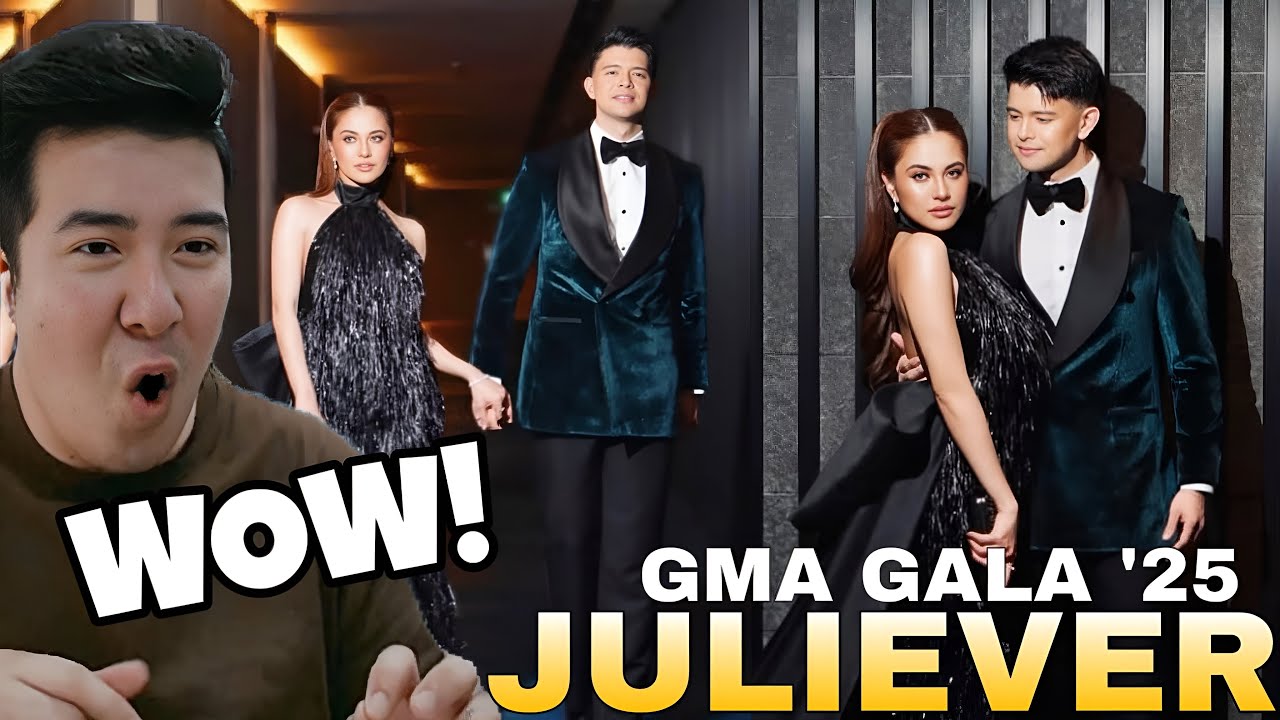 Julie Anne San Kose Rayver Cruz | JULIEVER  in GMA GALA 2025 | REACTION