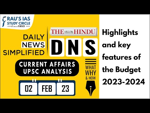 The Hindu Analysis | 02 February, 2023 | Daily Current Affairs | UPSC CSE 2023 | DNS