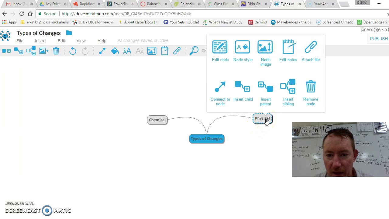 How to use Mindmup.com to create graphic organizers - YouTube