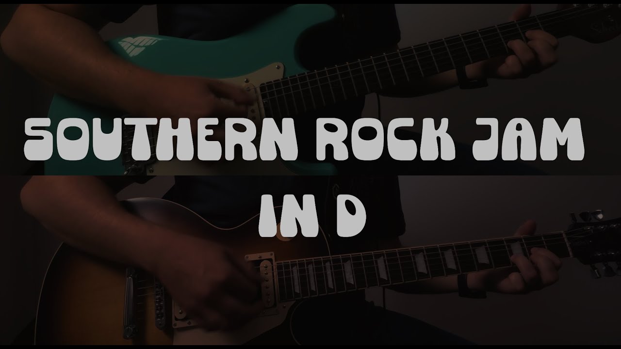 🎸 Southern Rock Backing Track in D (free download)