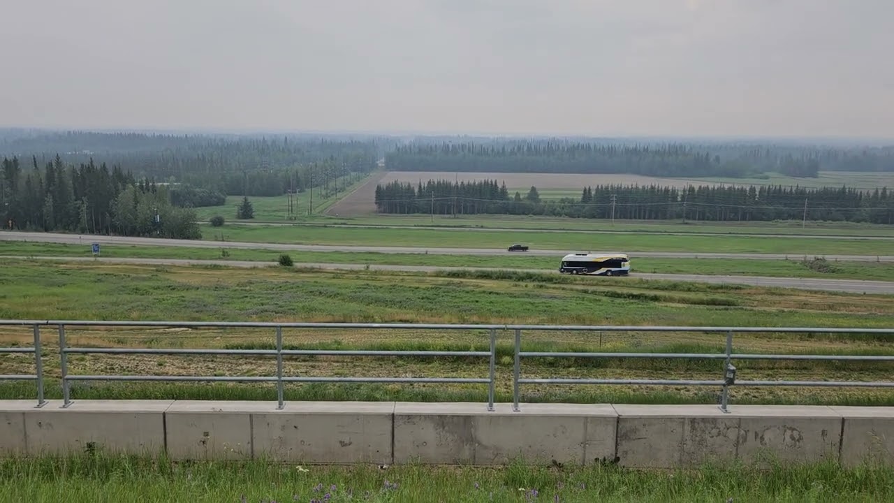 Wildfires near Fairbanks, Alaska