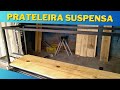 Prateleira Suspensa Estilo Industrial