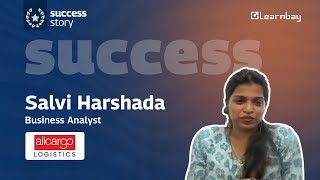 Business Analyst Career Change | Salvi Harshada's Journey with Learnbay | Learnbay Reviews