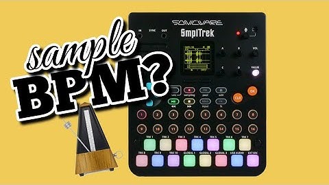 Sonicware SmplTrek x Auto BPM DETECT? Almost..